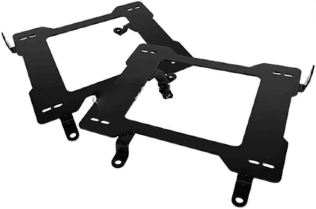 Spec-D Tuning Racing Seats Mounting Brackets Rail Track Pair Compatible with 1999-2004 Ford Mustang