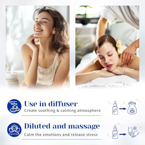 Image of HIQILI Bergamot Essential Oil for Diffuser, Skin, Hair, DIY, 100% Pure & Natural - 1.01 Fl Oz (30 mL)