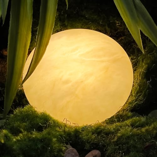 Image of Mable Textured LED Night Light, 16 Million RGBW Colors Egg Light, 3000K Warm White, USB Rechargeable Ambient Lamp for Kids Room, Bedroom, Camping, Present