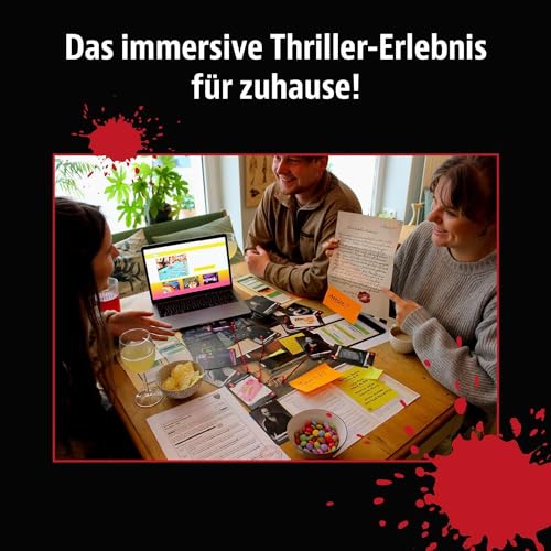 Stadtkrimis Exit Escape Stadtführung Kosmos 683825 Masters of Crime Vendetta - Immersives Thriller-Erlebnis, Krimi Spiel Tatort Escape Game für Erwachsene, Rätselspiel Detektiv, Exit Game, Krimispiel