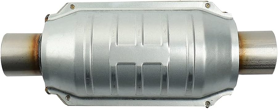 2" Inlet/Outlet Universal Catalytic Converter, with Heat Shield EPA Compliant