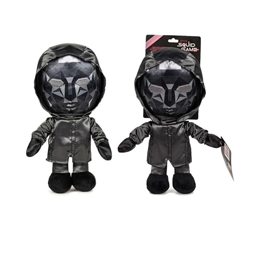 Peluche del Juego del Calamar Líder 28cm con Tarjeta de Respaldo