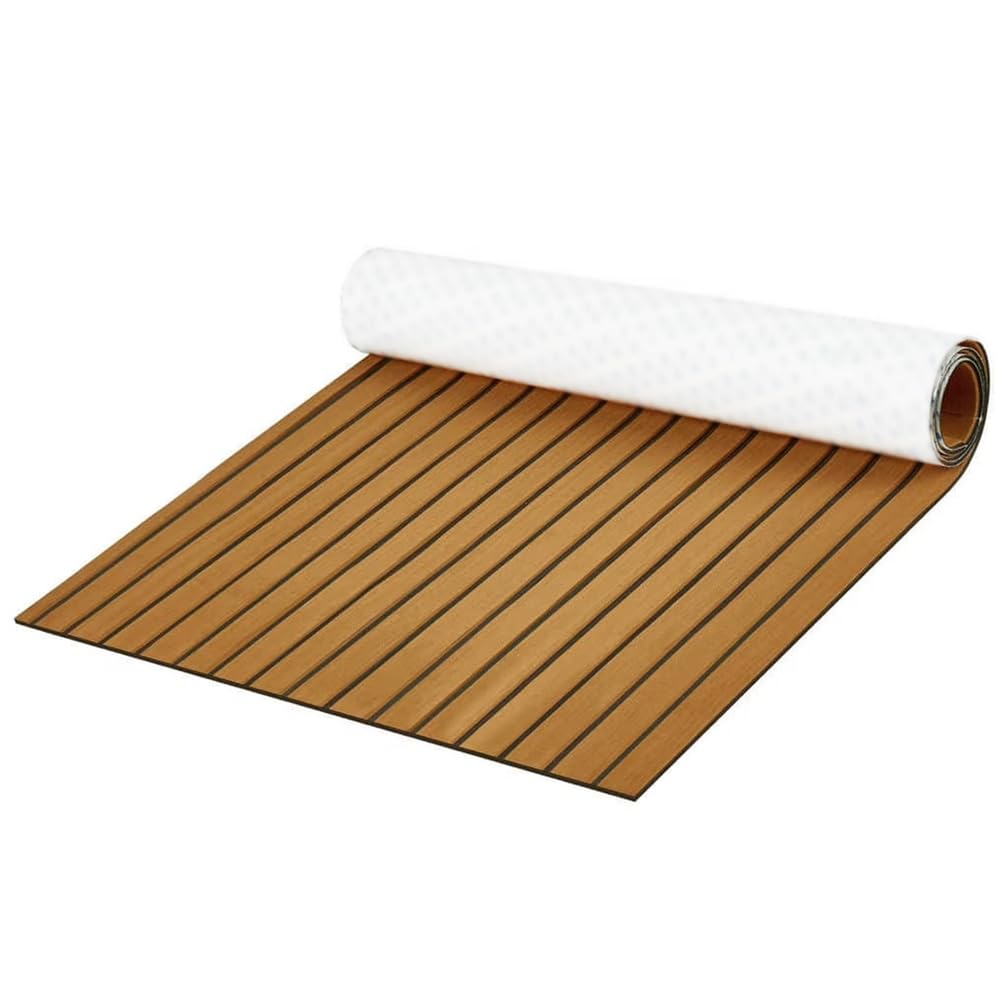 Tappetino in schiuma EVA per barche e barche, antiscivolo, autoadesivo, spessore 6 mm, pavimento diamantato per basso, yacht, barca a motore, camper, top refrigeranti