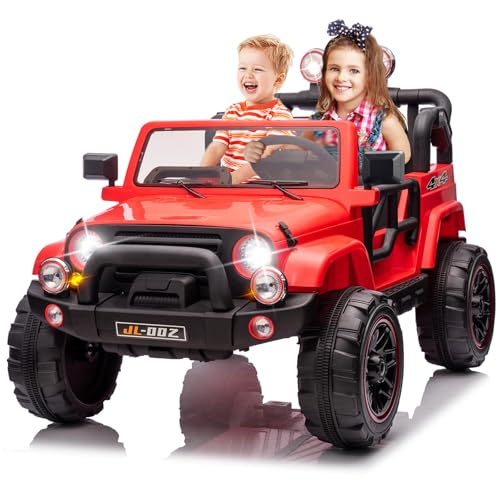 2 Seater Ride On Truck and Car Cover, 12V Children's