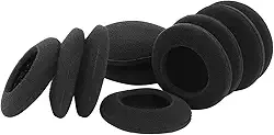 Kit Com 10 Espumas Para Headset Plantronics Blackwire C3220, 300, C310, C310m, C320 e C320m