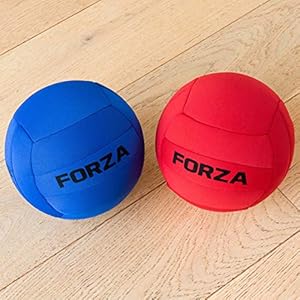 FORZA 180mm Völkerball Ball 6er-Set Blau