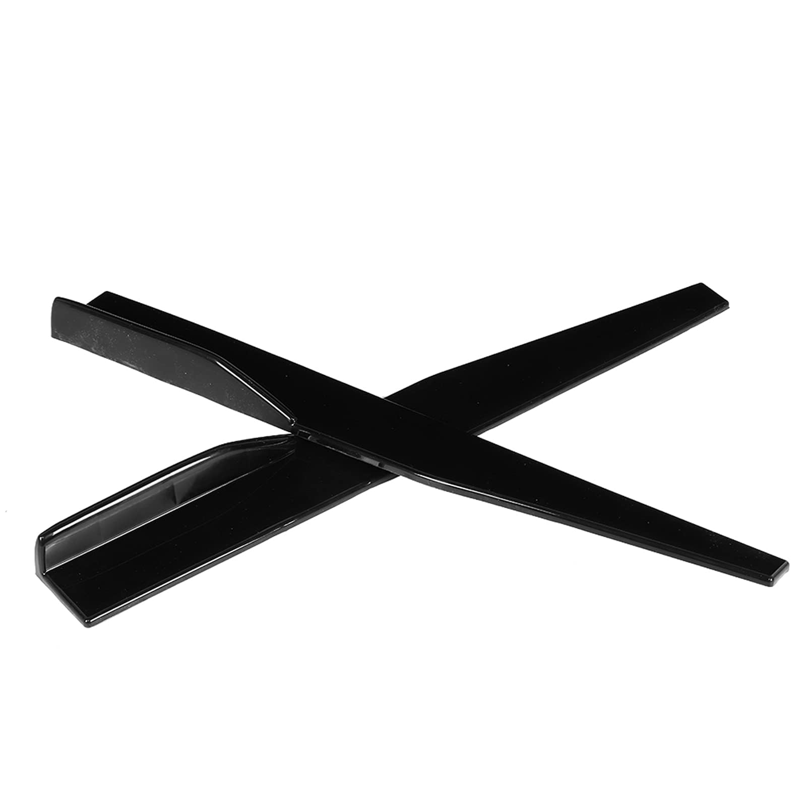Minigonne Laterali, Yctze 29.3 Pollici Minigonne Laterali per Auto Rocker Splitter Protezione Antigraffio Universale Nero Lucido Modificato P per seitenschweller minigonna universale in carbonio minig