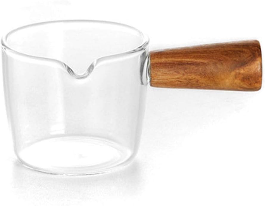 Milk Jug Gravy Boat Water Cup Pitcher Creamer Coffee Dispenser Sugar Sauce Large Simple Style Glass Syrup Italian Mini Salad Latte With Handle Jam Cafe Restaurant Hotel Utensils