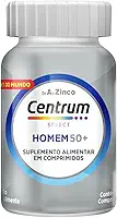 Centrum Homem 50 Mais Multivitaminico, com Vitamina D, Vitamina B12, Calcio e Magnesio, 60 Comprimidos