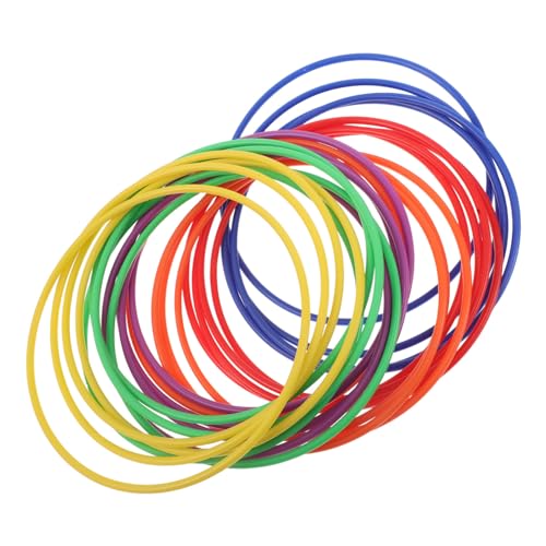 La Mejor Recopilación de Aros , listamos los 10 mejores. 48 SUPVOX 24 Piezas Aros de Plástico para Anillas y Coloridas Actividad para Reuniones Familiares Picnics y Desarrollo de Coordinación Visual