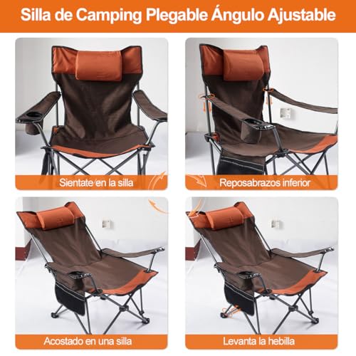 Campismo, Sports sillas acampar Marca LuzCadaVez (3)