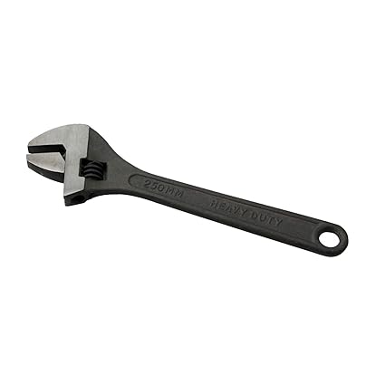 Amazon Brand - Solimo Carbon Steel Single Sided 10 Inch Adjustable Spanner