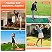 ULTIMATE Golf Swing Trainer, Heavy Warm Up Stick, Tempo Speed Flexibility Distance Balance Strength Training Aid, Right-Handed Ergonomic Golf Grip Trainer, Indoor & Outdoor Practice (Orange, 31.5”)