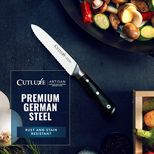 Cutluxe Serrated Kitchen Utility Knife thumb #7