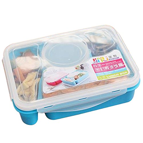 Durable Portable Bento Lunch Box Utensils Food Storage Containers