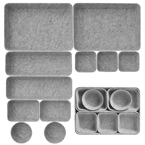 Starward 11 Pièces Organisateur Tiroir, Compartiment Rangement Tiroir Empilable, Rangement...