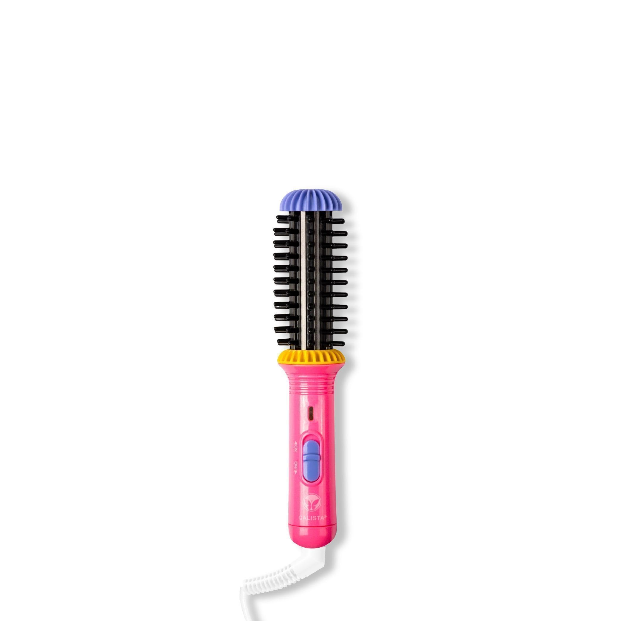 CALISTA GoGo Mini Heated Round Brush, Corded Dual Voltage Styling Tool