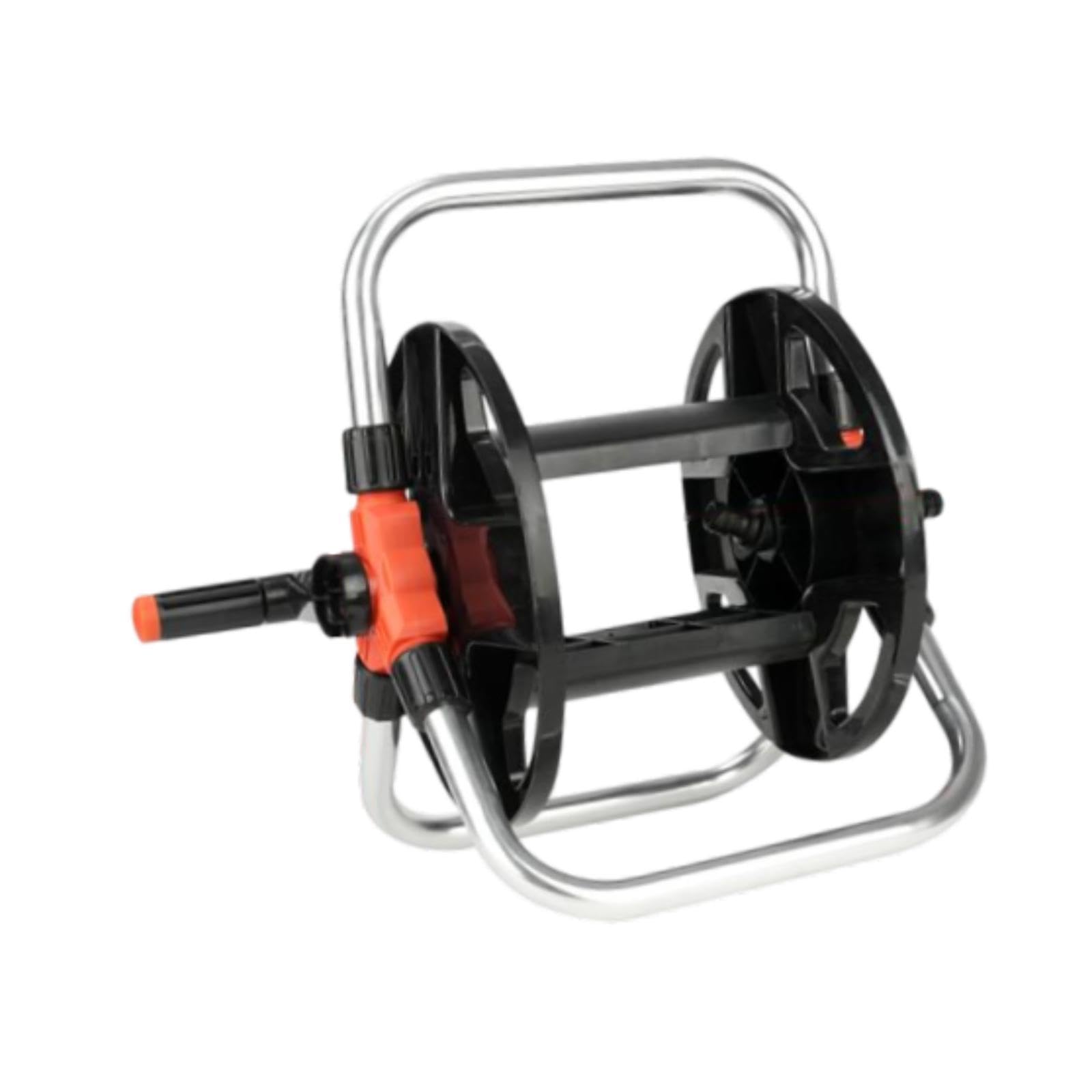 Chariot de tuyau de jardin de 147 pieds avec dévidoir mobile portable
