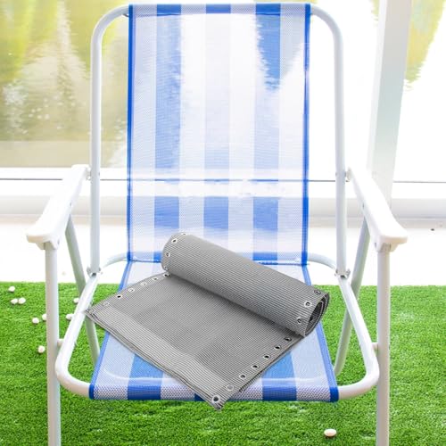 Silla reclinable de exterior se renueva con tela de repuesto Angoily 7