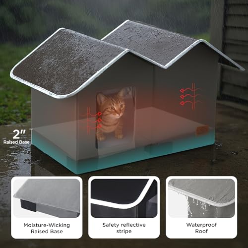 ReflexHeat Ex-Wide Outdoor Cat House - image 3