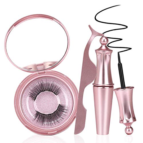 Magnetic Eyeliner Kit, Magnetic Eyeliner With Magnetic Eyelashes, Magnetic Lashliner For Use with Magnetic False Lashes (Magnetic Eyeliner Kit)