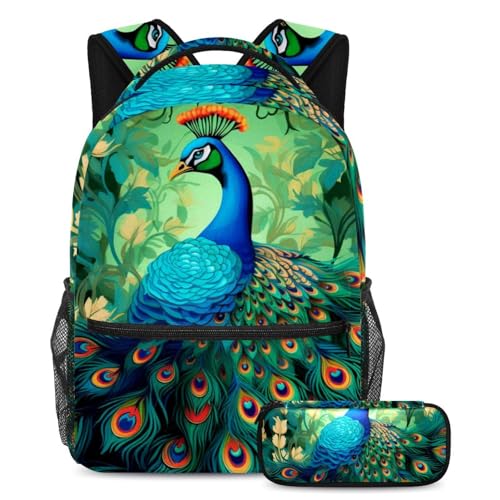 Ensemble de 2 sacs d'école ergonomiques contre le désordre des fournitures