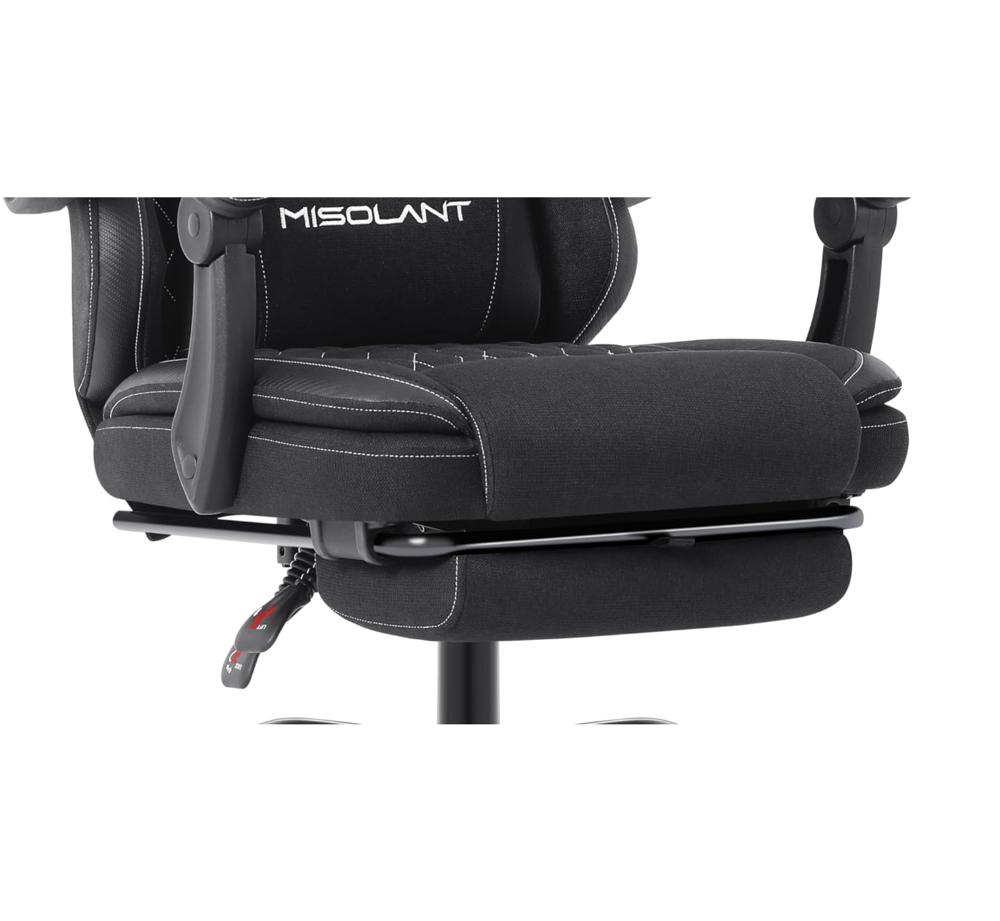 Amazon.com: Misolant Gaming Chair, Fabric Gamer Chair with
