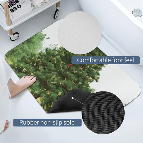Tapis de bain super absorbant pour éviter les glissades devant la douche