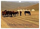 Unbekanntes Kirgistan (Wandkalender 2023 DIN A4 quer), Calvendo Monatskalender - Bernd Becker 
