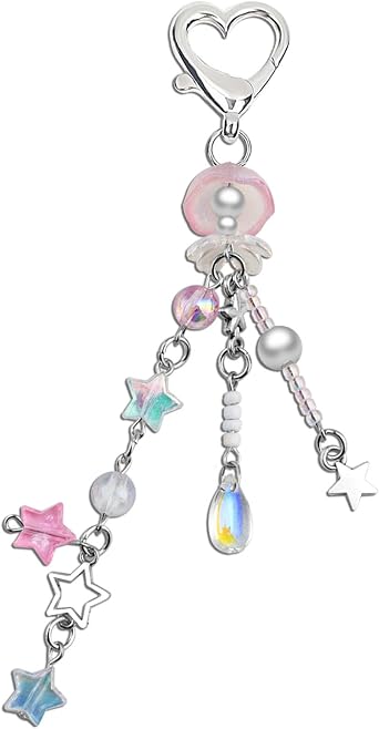 Jellyfish Keychain Jellyfish Decor Bag Charm Chain Ocean Gifts For Women Purse Charms For Handbags Y2k Keychains For Girls Sister Friends Teacher Nurse Coworker