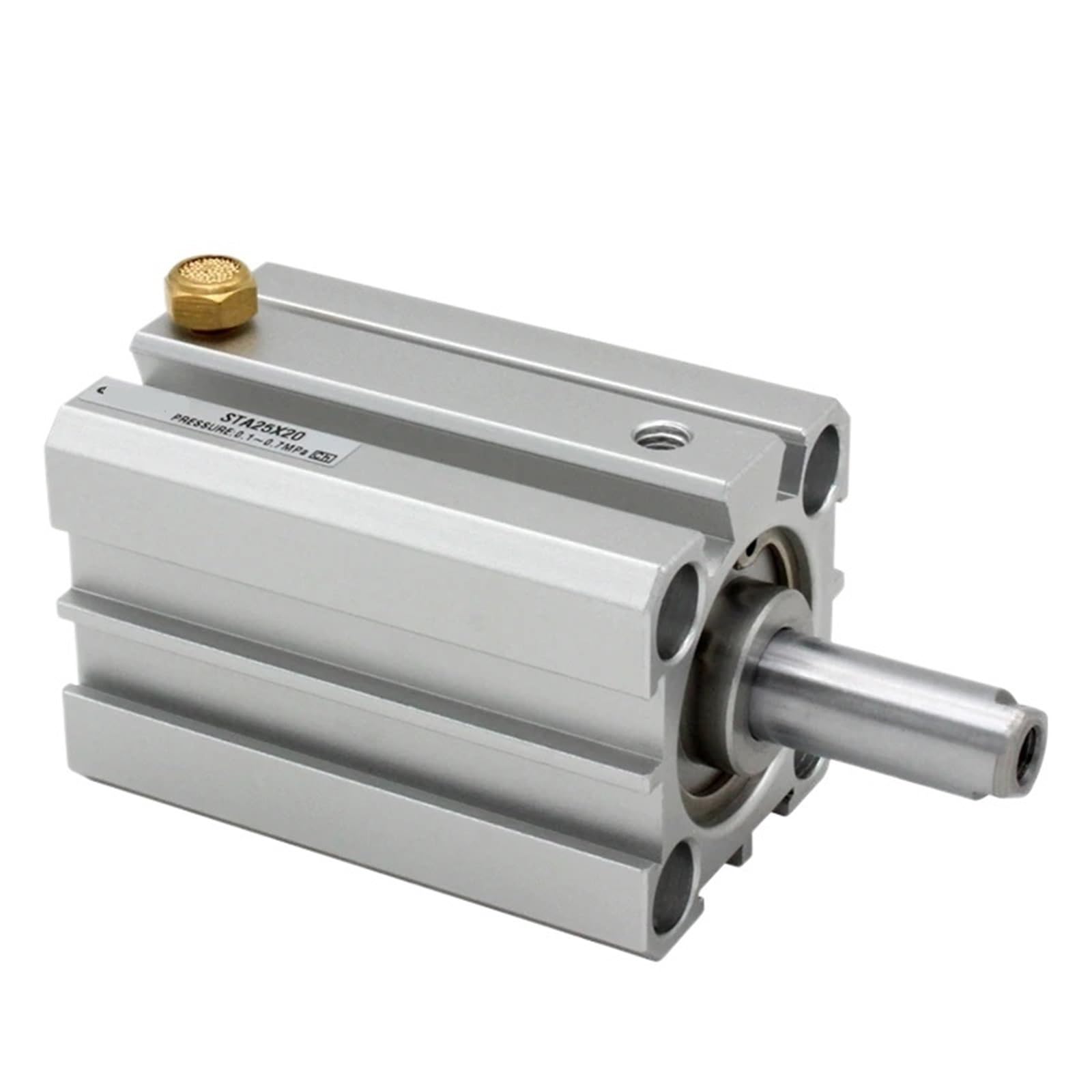 Vérin pneumatique compact STA40 à simple effet avec aimant intégré