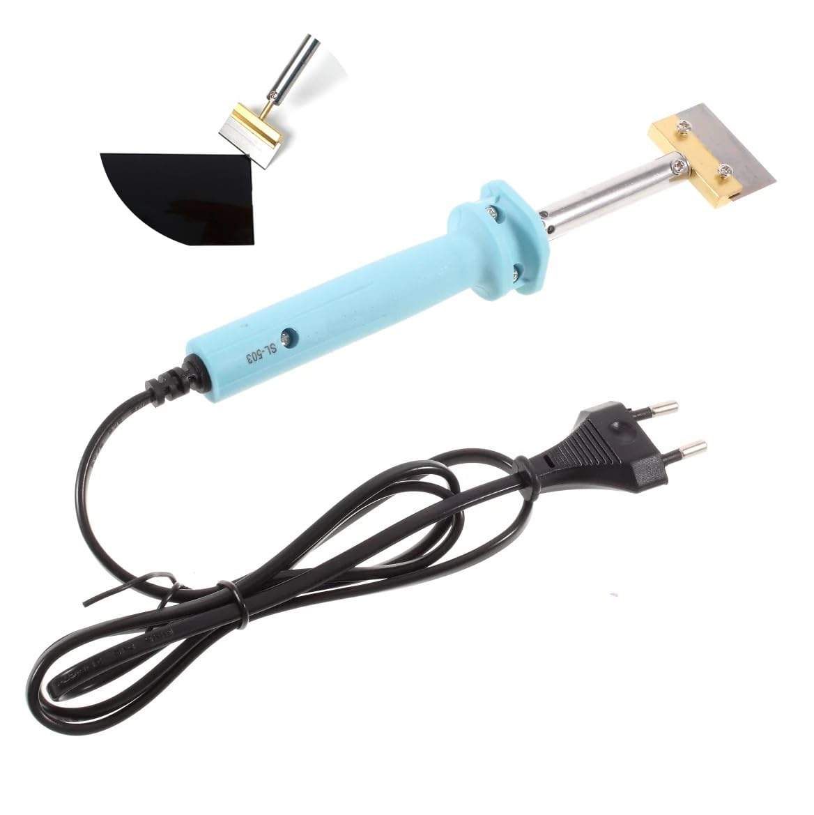 ZELBO® 30W Electric T-Tip Soldering Iron OCA Glue Remover with Heating Blade for LCD Screen Polarizer Film Removal Mobile Phone Repair Tool-Pack of 1-image-8