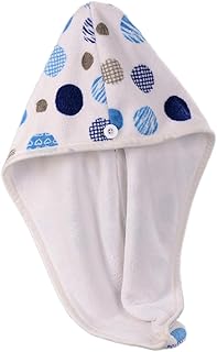 Beavorty Touca De Banho De Microfibra Touca De Banho De Cabelo Toalha De Secagem Rápida Envoltório De Toalha De Cabelo Chapéu Seco Toalha De Banho Touca De Secagem De Cabelo De Lã