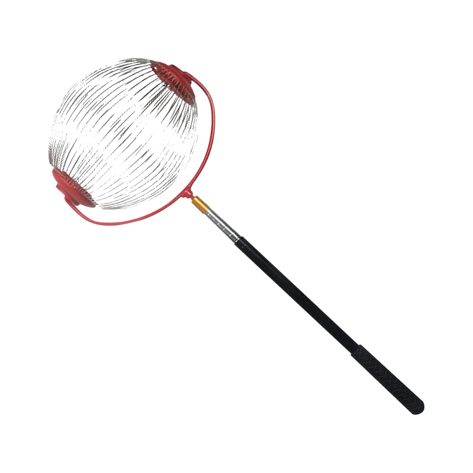 Generisch Recolector de nueces de acero inoxidable con mango telescópico, recogedor ajustable y ergonómico, recogedor de castañas y recogedor de frutas para nueces, manzanas, peras, castañas, nueces