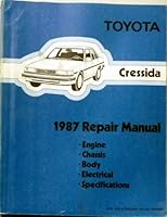 1987 Toyota Cressida Repair Shop Manual Original B00435K16Q Book Cover