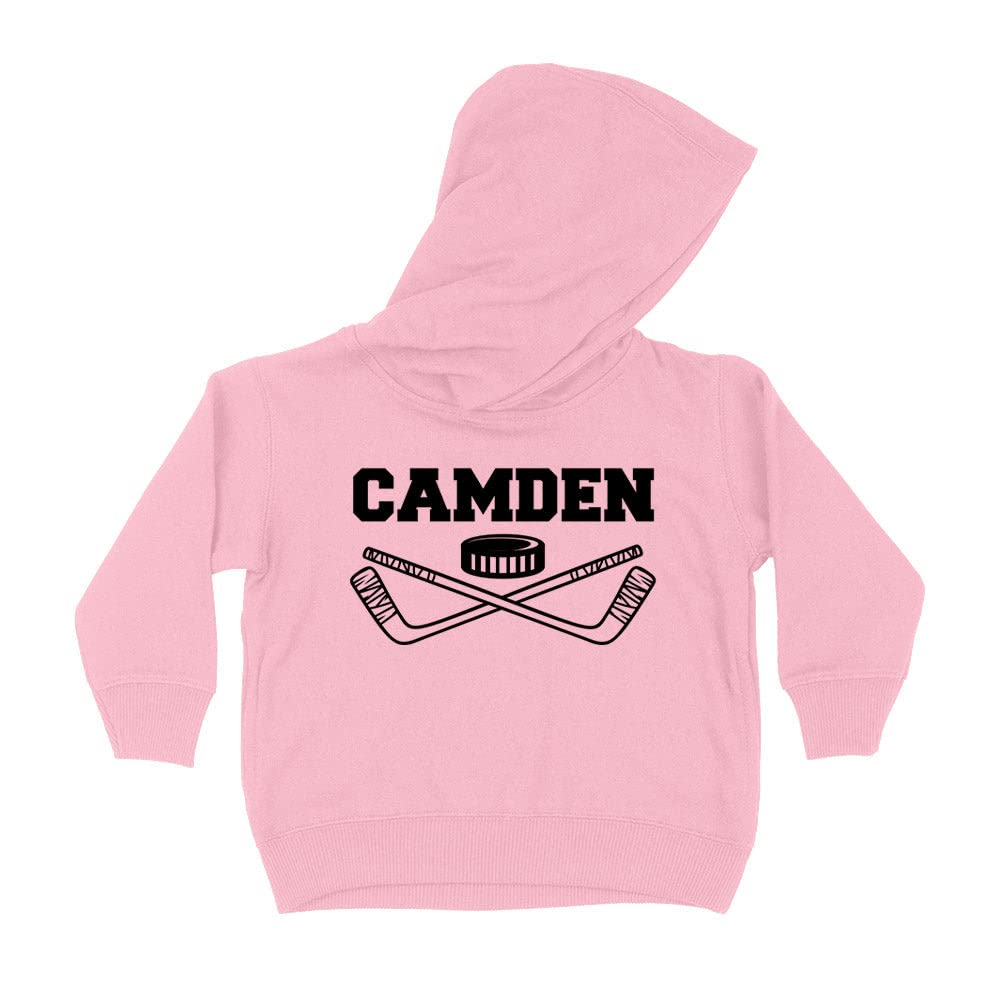 Hockey Camden Kids Hoodie Sweatshirt Toddler 5T Light Pink