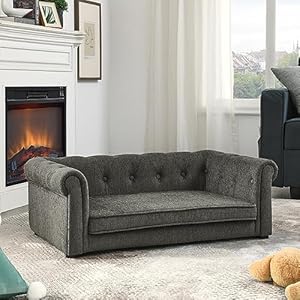 Pet-Sofa-Made-Sponge-and-Highly-Breathable-Linen-Suitable-Pet-Sofas-Dog-Sofas-Dog-Beds-Cat-Beds-Cat-Sofas-for-Medium-Sized-Dogs-Grey - Cucciolini Doodles   Pet-Sofa-Made-Sponge-and-Highly-Breathable-Linen-Suitable-Pet-Sofas-Dog-Sofas-Dog-Beds-Cat-Beds-Cat-Sofas-for-Medium-Sized-Dogs-Grey