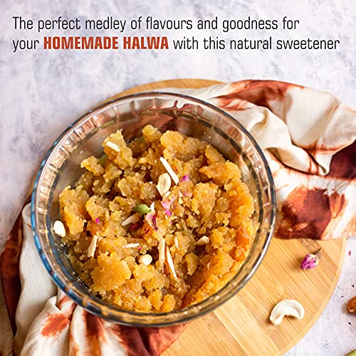 Image of Dhampure Speciality Jaggery Powder Desi Shakkar, 1.5Kg (750Gms X 2) | Chemical Free | No Added Sulphur, Color, Pesticides | Best Sugar Substitutes | Jaggery Powder For Tea, Coffee, Milk | Nutrient Rich Gud Powder | Hand Crushed Jaggery | Crushed Granular