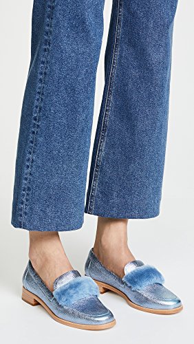 Image of LOEFFLER RANDALL Greta (Patent /Shearling) Shoe