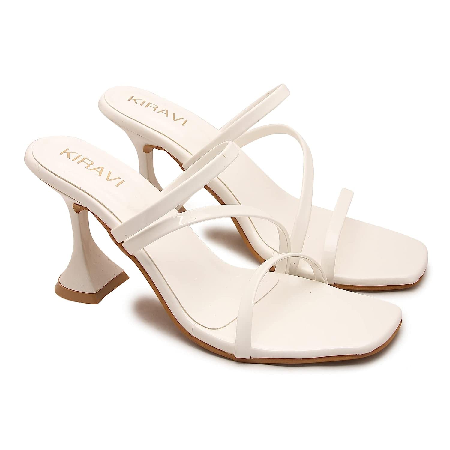 KIRAVI Fairy World Heels For Womens And Girls Color- White Size 8 (B09X724GY2) Amazon Price History, Amazon Price Tracker