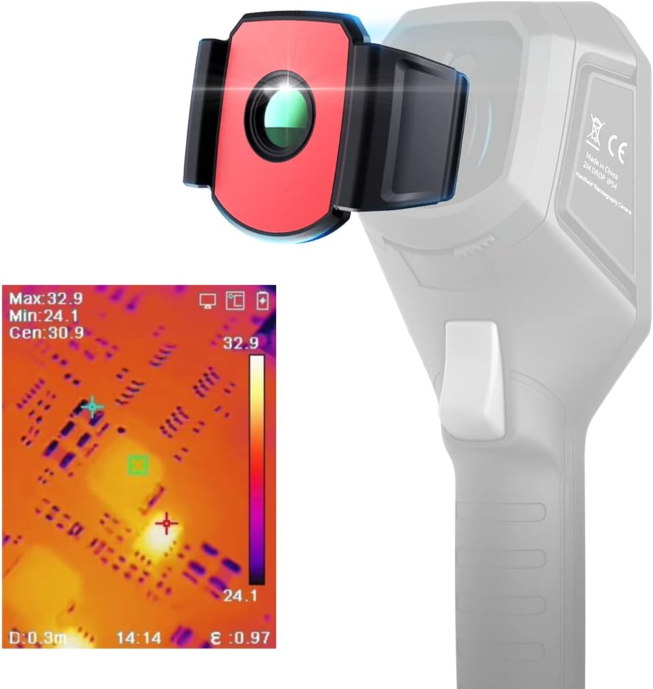 HIKMICRO Thermal Imaging Camera Macro Lens, 0.12X, for B Series B1L B10 B20 B01