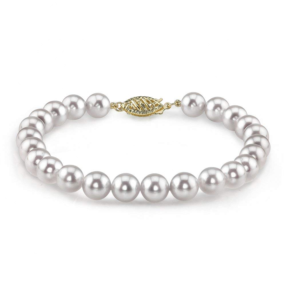 The Pearl Source Japanese Akoya Pearl Bracelet