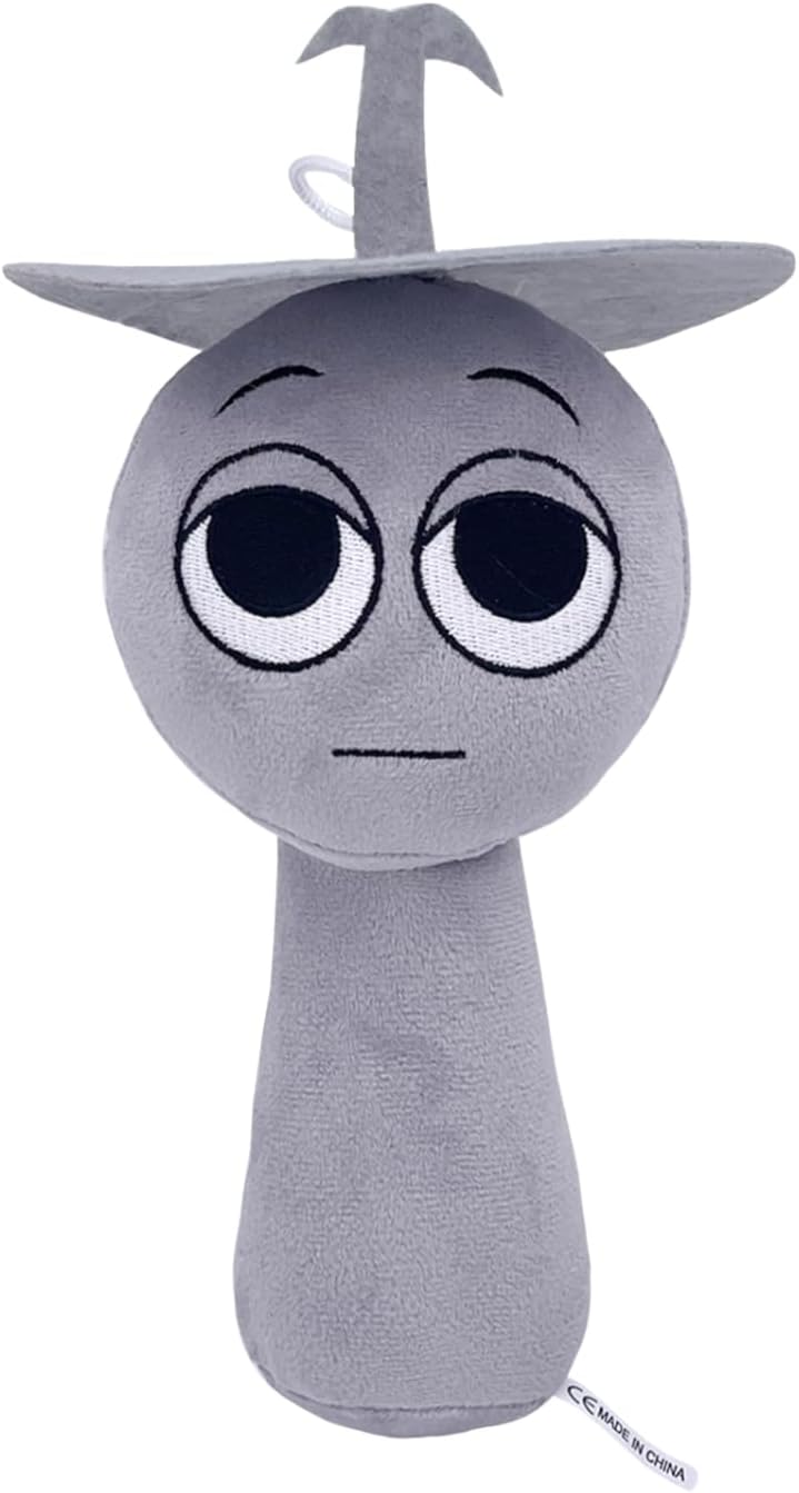 Super JAKES Sprunki Plush, Sprunki Game Plush Toys,Soft Stuffed Animal Pillow Figure Doll Christmas Birthday Gifts for Adult Kids (Dark Grey) Super JAKES Sprunki Plush, Sprunki Game Plush Toys,Soft Stuffed Animal Pillow Figure Doll Christmas Birthday Gifts for Adult Kids (Dark Grey)