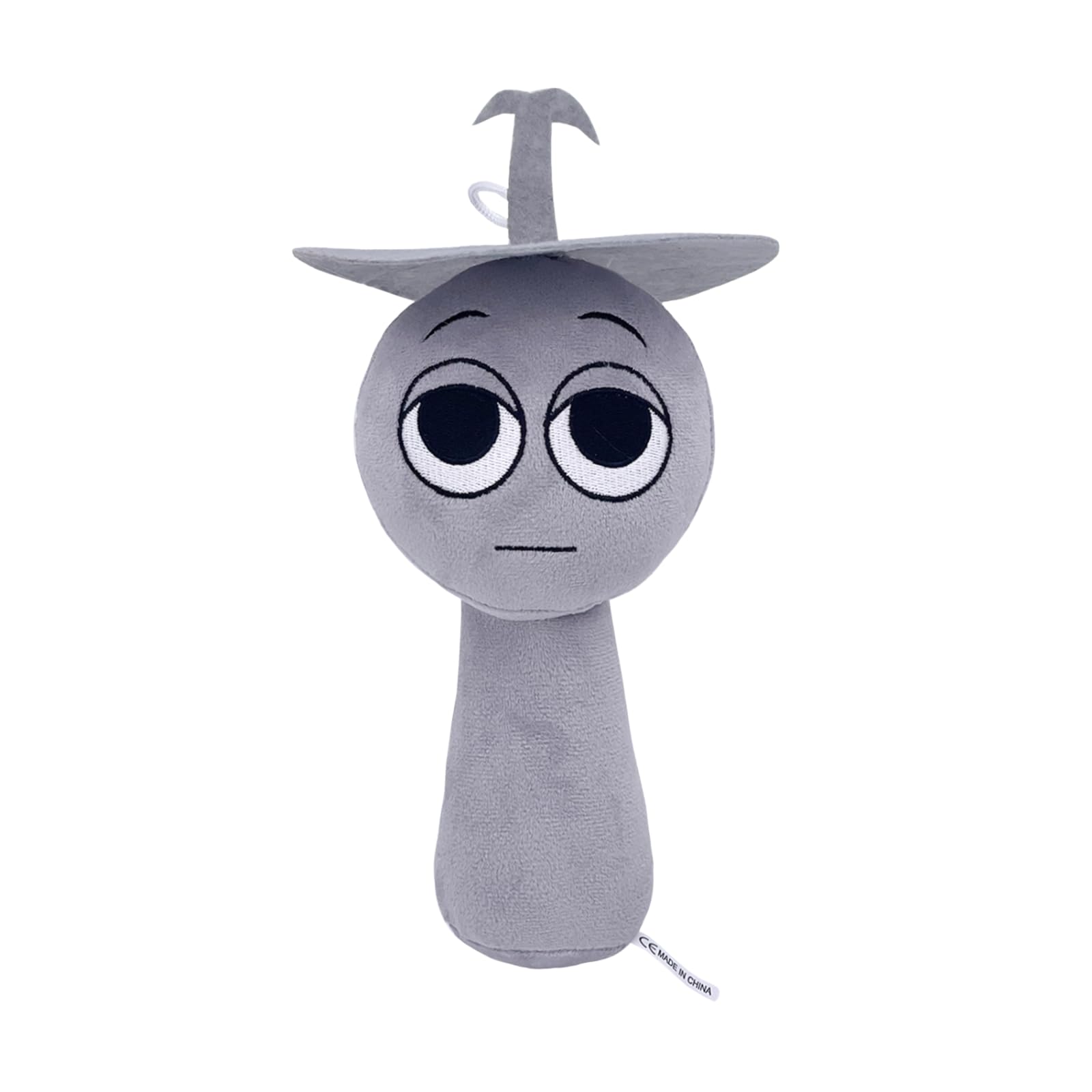 Benolls Sprunki Plushies Merch,Sprunki Plush Toys,Soft Stuffed Animal Pillow Figure Doll Christmas Birthday Gifts for Adult Kids (Black Grey) — view 36