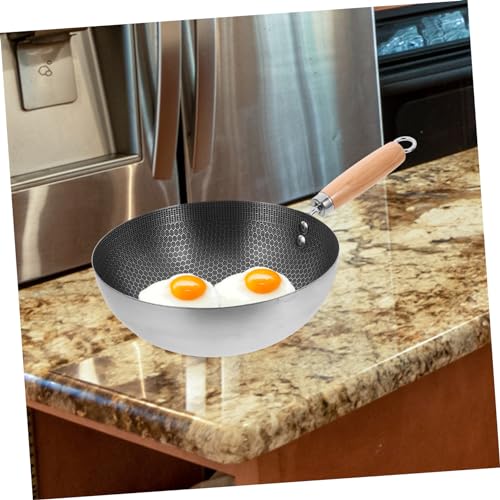 Wok de acero inoxidable STOBAZA sin recubrimiento miniatura 5