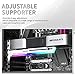 upHere 5V Addressable RGB White Graphics Card GPU Brace Support Video Card Sag Holder,Built-in 5V ARGB Strip,Adjustable Length and Height Support,G276WTARGB