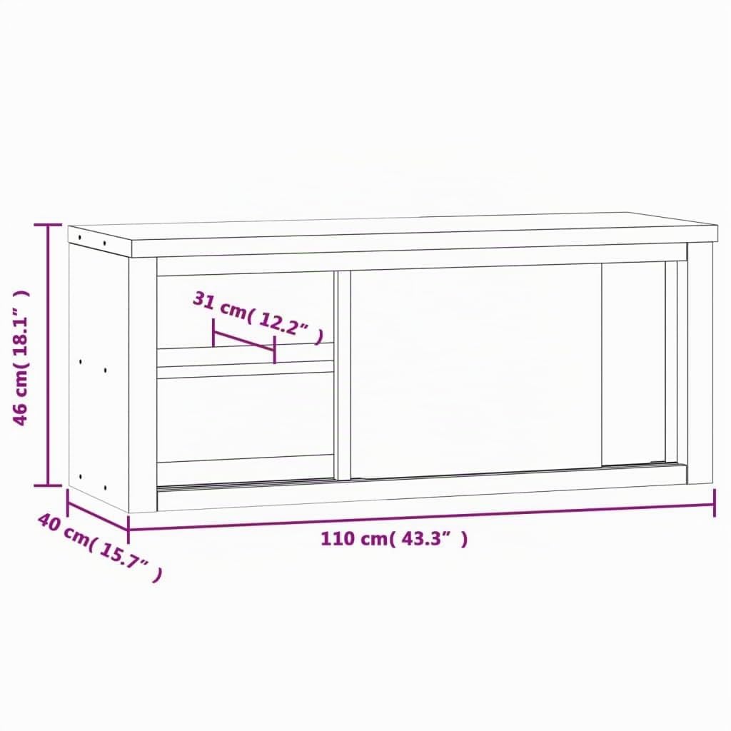 vidaXL Armoire Murale de Cuisine avec Portes Coulissantes, Placard Suspendu avec Compartiment, Meuble de Rangement Restaurant, INOX