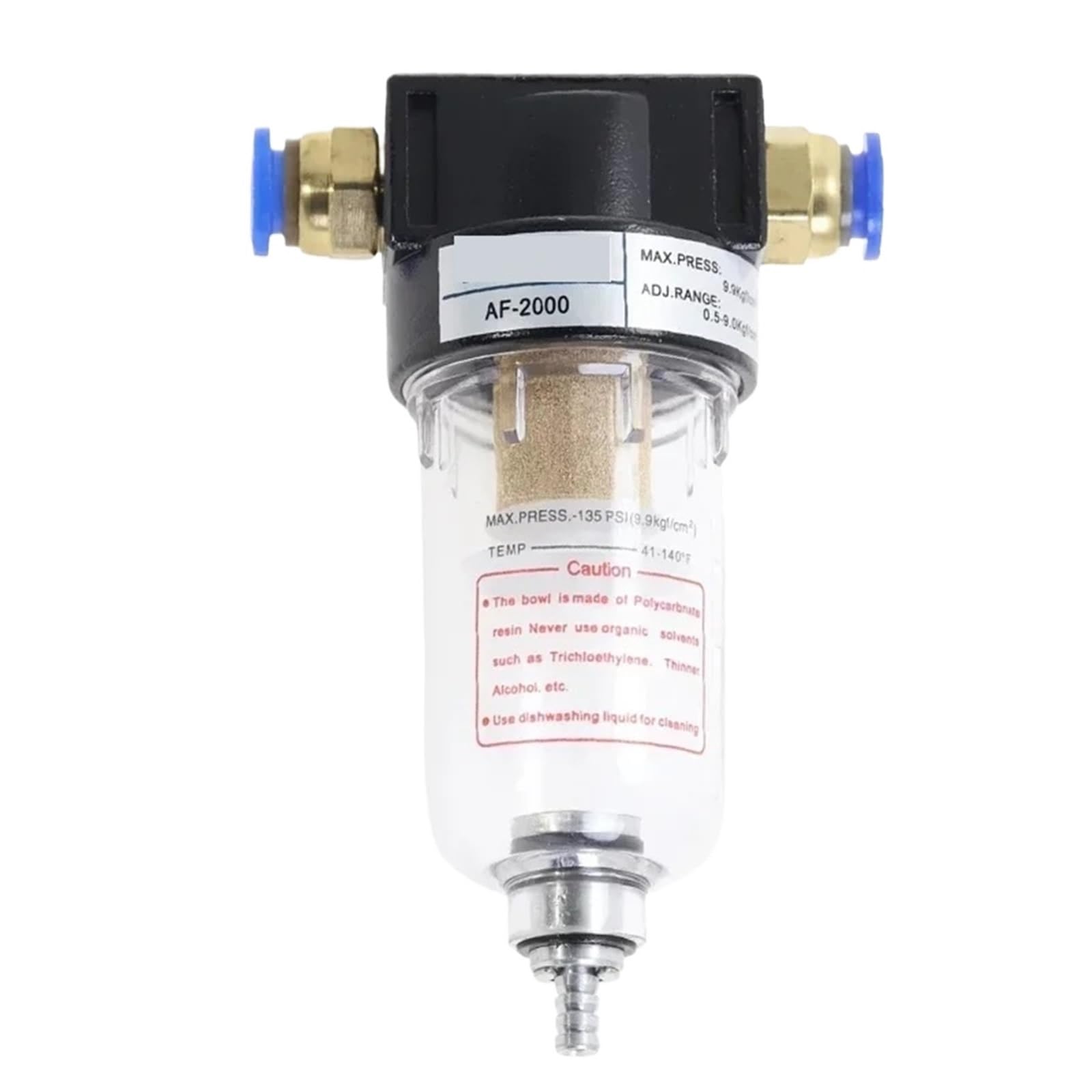 Filtre à air AF2000-02 séparateur huile eau 1/4 pouce pour compresseur pneumatique