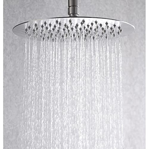 Conjunto de ducha termostática empotrado color niquel cepillado Top Imex GTQ038/NQ