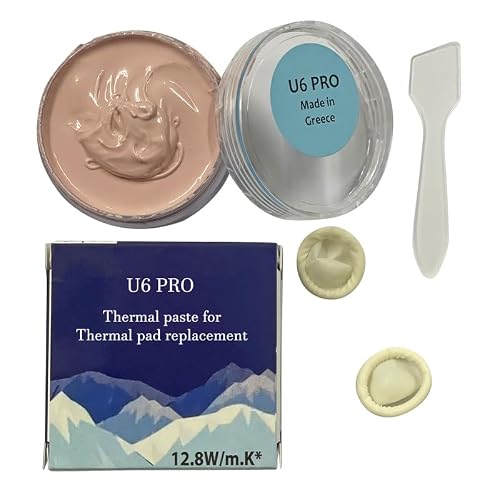 Original U6 PRO 100g Thermal Putty for VGA GPU IC Processor Rapid Cooling Thermal Pad Replacement Heat Blocking Putty High Performance, CSGR